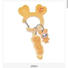TWICE LOVELYS アクリルカラビナフロッキーマスコット ジヒョ