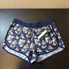 花柄ネイビーショートパンツ YONEX