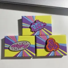 BSS TELEPARTY ピンバッジ　チーム3個セット