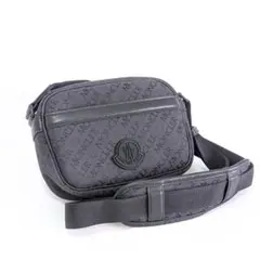 【新品未使用】MONCLER ブラック ショルダーバッグ 総柄ユニセックス