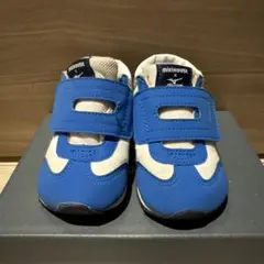 ミキハウス ベビーシューズ （ブルー）/13.5cm