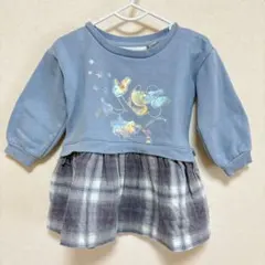 ミニーマウス ホログラムプリント ワンピース