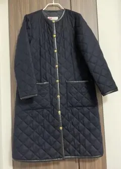 トラディショナルウェザーウェア　ノーカラーコート　ARKLEY LONG