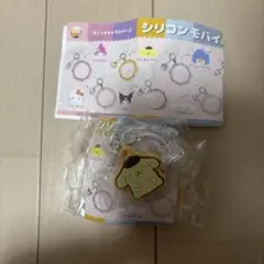サンリオキャラクターズ シリコンモバイルリング ポムポムプリン