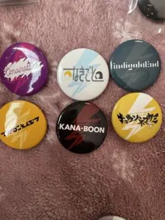 キュウソネコカミ、マカロニえんぴつ他。 音楽バンドロゴピンバッジ