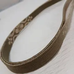 帯締め ゴールド系 平組 和装小物