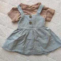 ベビー服 80サイズ♡ワンピース風セットアップ