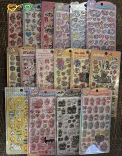 16枚まとめ売り うるちゅる プチドロップステッカー ジュエルプチドロップ