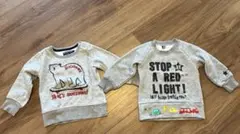 90cmトレーナー2枚セット