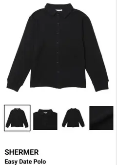 SHERMER Easy Date Polo サイズ2 ダークウェア　Y2K