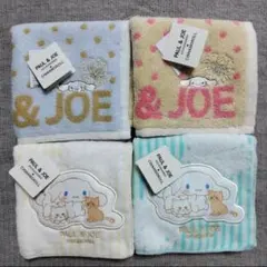 sale ４枚 新品 ポール＆ジョー 猫 シナモロール ハンドタオル