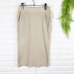 UNIQLO ユニクロ【M】リプスカート スリット カジュアル デート 古着