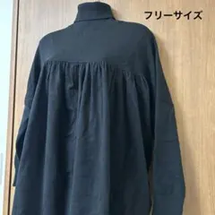 Y58)シュガーローズ　黒ニットセーターのサムネイル