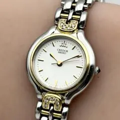 新品電池 稼働】SEIKO クレドール 2J81-5010 ダイヤ18KT - メルカリ