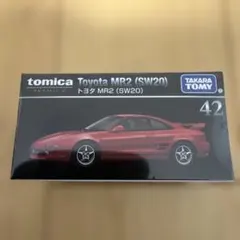 【新品未使用】トミカプレミアム42 トヨタMR2（SW20）　1/60のサムネイル