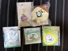 一番くじ お文具といっしょ プリンさん ぬいぐるみ 他5点セット