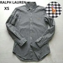 ラルフローレン ギンガムチェック 長袖 オックスフォード ポロポニー BDシャツ