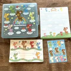 平成レトロ　Deery Lou メモ帳2003年 サンリオ　バンビ　レターセット