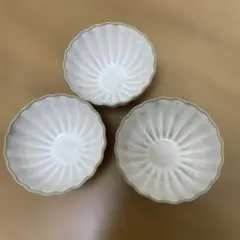 輪花 飯碗 3個セット 陶器のサムネイル