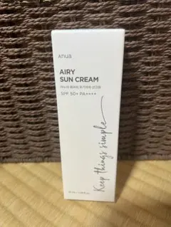 Anua Airy Sun Cream SPF 50+ PA++++ 50mlのサムネイル