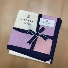 LANVIN en Bleu ハンカチ リボン柄のサムネイル