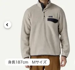 メンズ・ライトウェイト・シンチラ・スナップT・プルオーバー　M