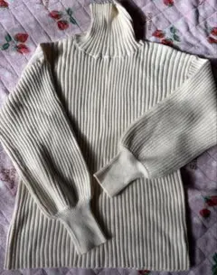 未使用 BIFROST アイボリー ニットセーター