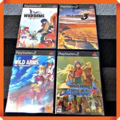 PS2ソフト【動作確認済★荒野のRPG】ワイルドアームズシリーズ ４本セット
