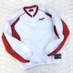 Rawlings／ハーフジップ Vネック ウィンドブレーカー