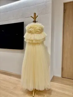 DRESS PRODUCTION フリル チュールドレス （ケース付）美品✨