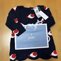 新品】Jacadi ハート柄 ネイビーコーデュロイワンピース 6A - メルカリ