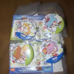 セガ ラッキーくじ ソニック ぷよぷよ 35周年 缶バッジ