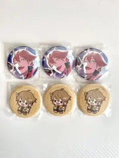 にじさんじ 伏見ガク DMMスクラッチ第四弾 まとめ売り 缶バッチ6個