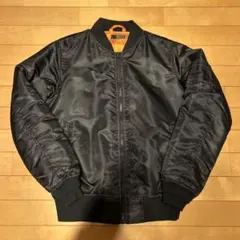 ブラック MA-1 フライトジャケット
