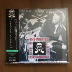 パイレーツ　ライヴ•イン•ヨーロッパ’78 輸入盤日本語解説付きCD