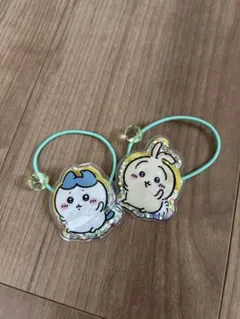 ちいかわ　キッズヘアゴム　ハチワレ　うさぎのサムネイル