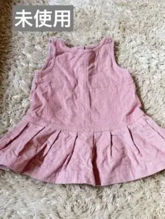 babyGAP ピンク コーデュロイ フレアワンピース 90 18-24m