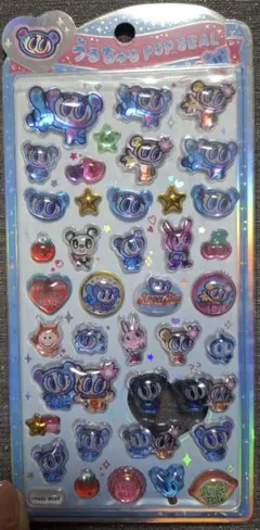 【正規品】うるちゅるポップシール エンジェルブルー ナカムラくん