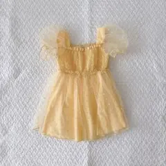 ドレス　ベビードレス　キッズドレス　2-3y チュールワンピース　チュールドレス