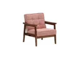 カリモク60 Kチェアミニ ブルーノピンク