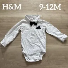 H&M ボウタイ付きロンパース 80 入園式