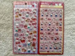 ハローキティ ボンボンドロップ シール 2シート　新品未使用