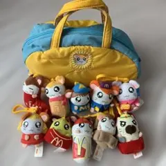 とっとこハム太郎 マクドナルド コラボ ぬいぐるみ マスコット バッグ