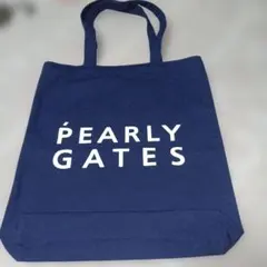 PEARLY GATES トートバッグ ネイビーのサムネイル