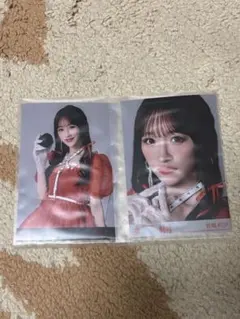 イコラブ 劇薬中毒 封入 生寫真 音嶋莉沙 2枚組