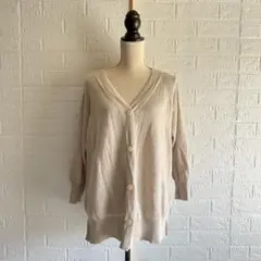 ローリーズファーム／オーバーサイズカーディガン ゆったりデザイン 体温調節に