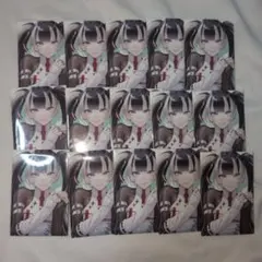 ホロライブ ReGLOSS スクエア缶バッジ 儒烏風亭らでん リグロス 17個