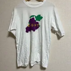 ブドウデザイン Tシャツ ホワイト 日本製