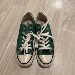 CONVERSE グリーンスニーカー 5 (JPN)