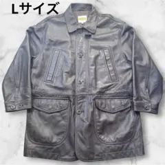 INTERMEZZO / 90's Y2K leather car coat